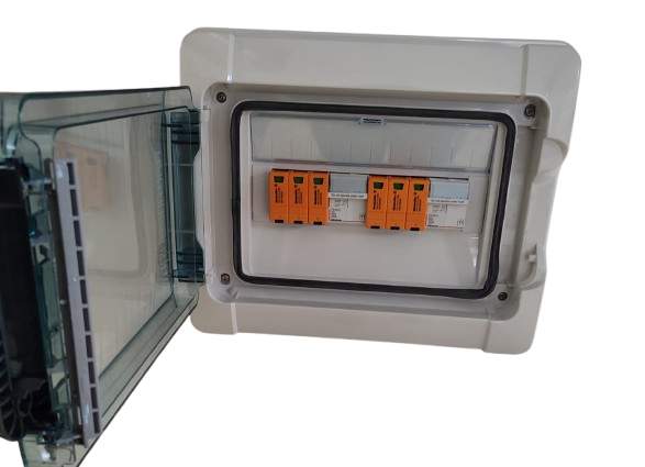 Quadro di protezione 2 stringhe 600V DC light