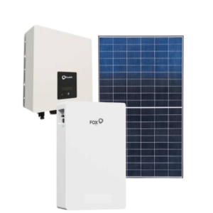 KIT FOTOVOLTAICO FoxESS DA 6,1kW + 6kWh DI ACCUMULO